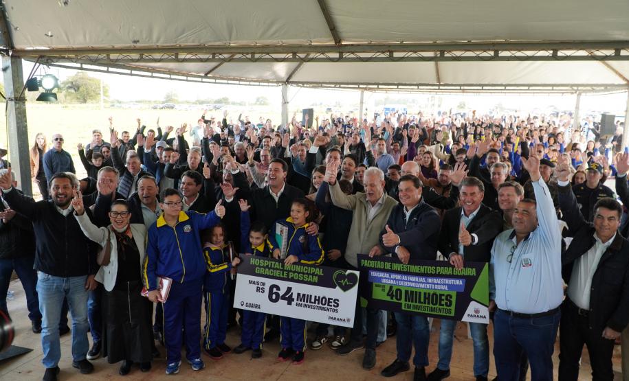 Com aporte de R$ 64 milhões, Estado autoriza início da construção do hospital de Guaíra