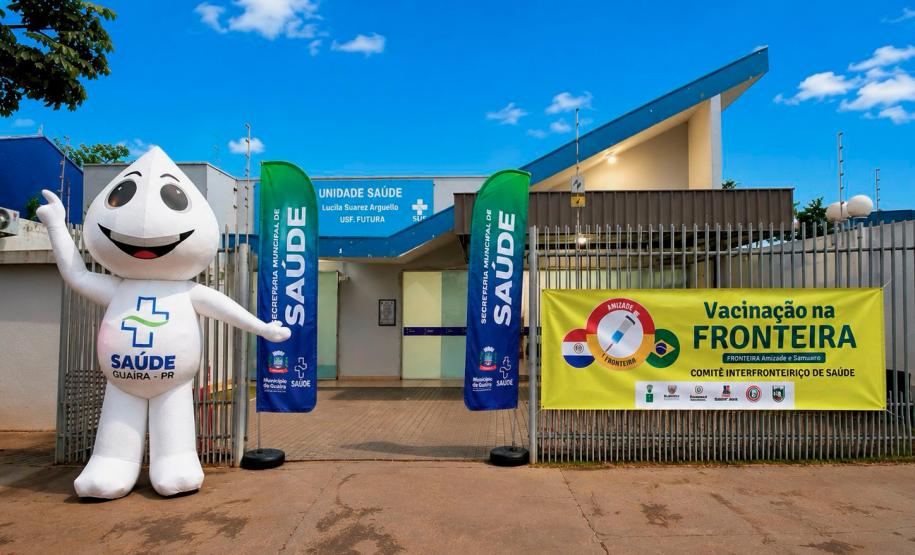 Campanhas na fronteira e aeroportos aplicam quase 3,5 mil doses de vacinas no Paraná