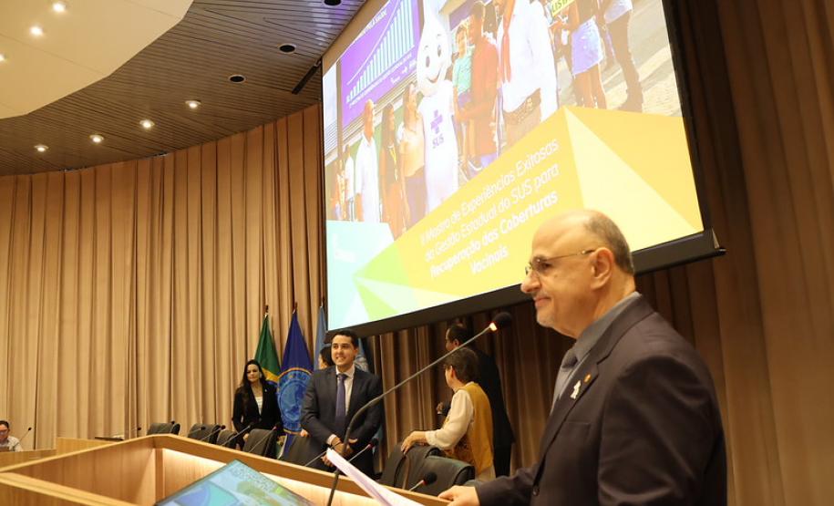 Paraná é protagonista em evento de Brasília que apresenta experiências de sucesso em vacinação
