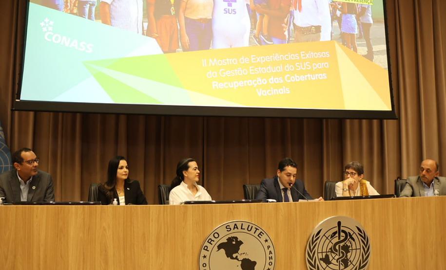 Paraná é protagonista em evento de Brasília que apresenta experiências de sucesso em vacinação
