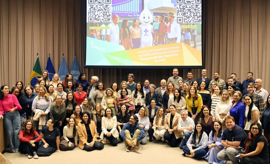 Paraná é protagonista em evento de Brasília que apresenta experiências de sucesso em vacinação