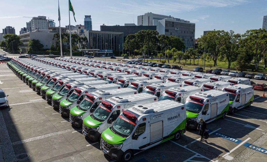 Aumento da frota de ambulâncias com UTI ajuda a salvar vidas no Paraná