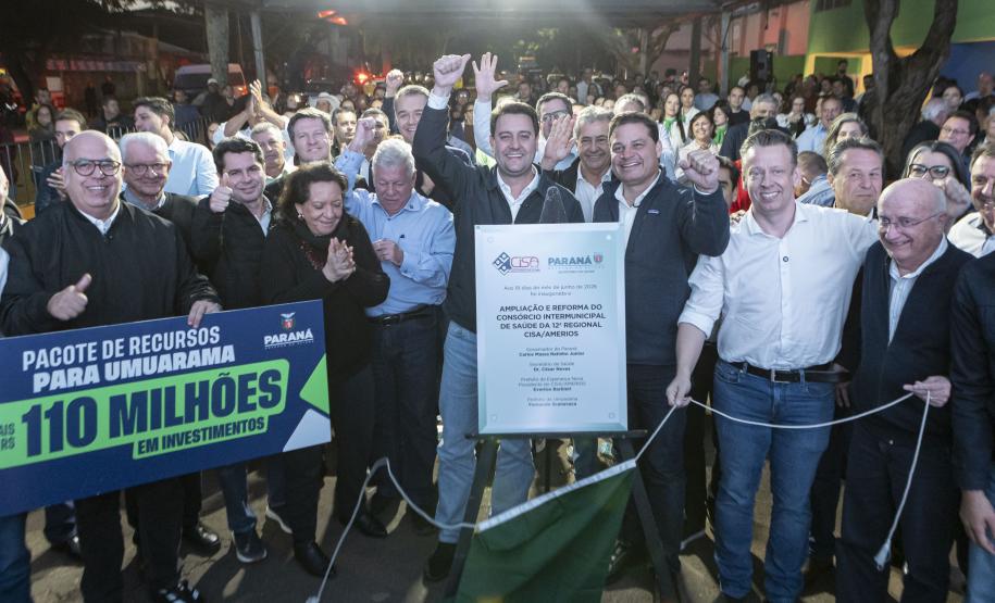 Umuarama ganha nova estrutura de saúde para a região e recebe R$ 110 milhões em investimentos estaduais