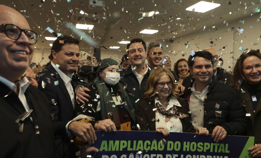 Estado assina convênio de R$ 121 milhões para ampliar Hospital do Câncer de Londrina