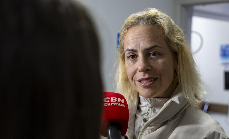 Com apoio do Estado, paciente de Curitiba recebe aplicação de polilaminina no Hospital do Trabalhador