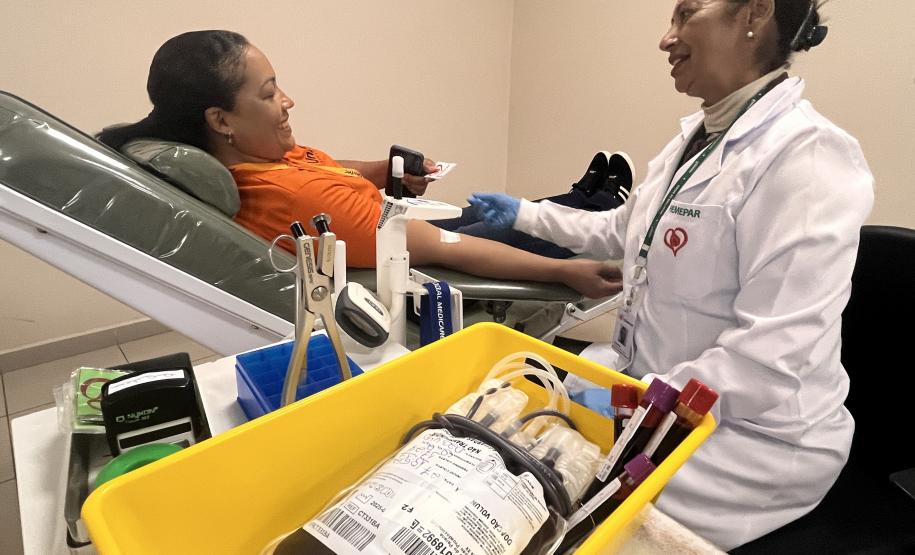 Com estoques O+ e O- em baixa Hemepar Curitiba atende na sexta e sábado do feriado