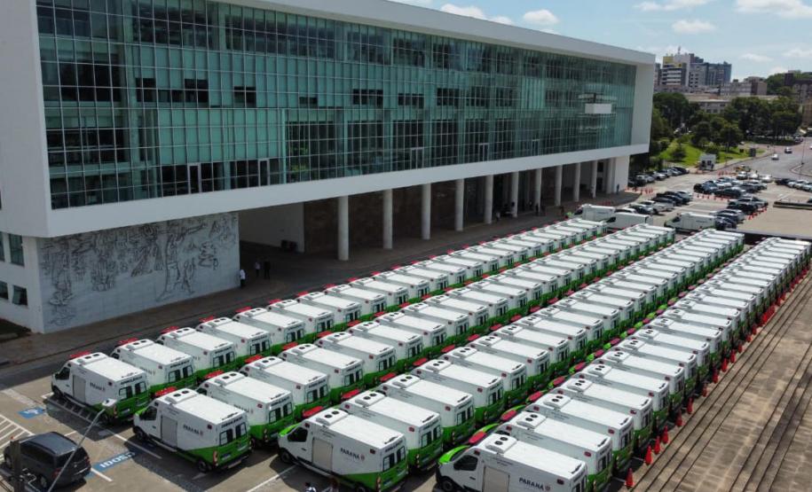 Aumento da frota de ambulâncias com UTI ajuda a salvar vidas no Paraná