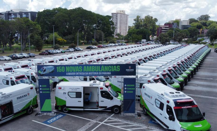 Aumento da frota de ambulâncias com UTI ajuda a salvar vidas no Paraná