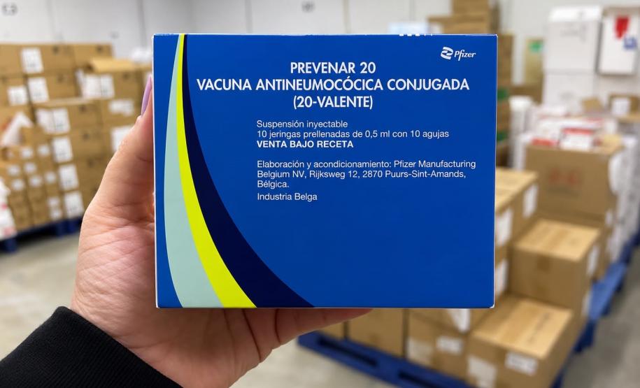 Paraná recebe nova vacina pneumo 20 e amplia proteção contra pneumonia e meningite