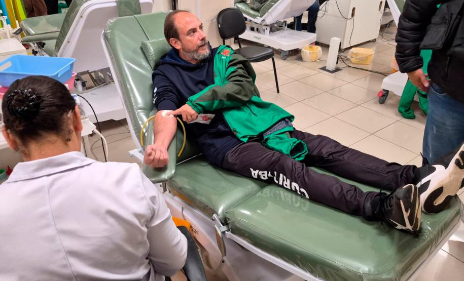 campanha doe sangue pelo esporte