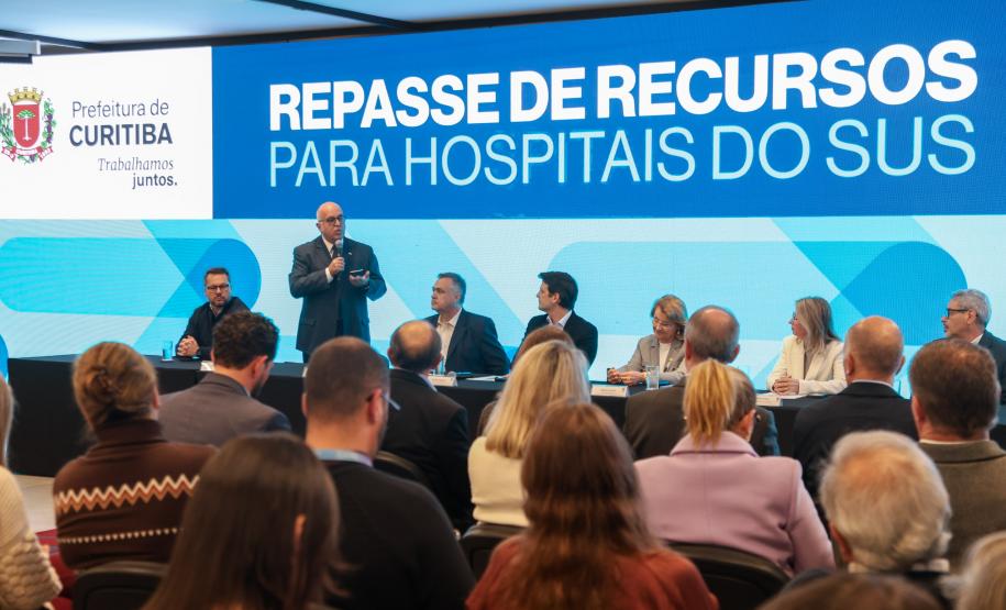 Atendimento reforçado: Estado e prefeitura anunciam R$ 58,2 milhões para hospitais de Curitiba
