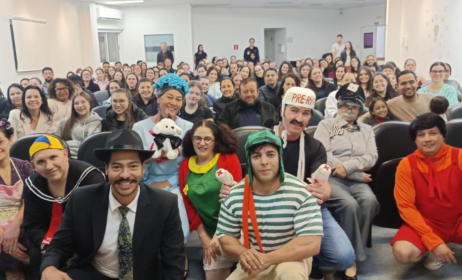 Peça teatral aborda segurança do paciente no Hospital Infantil Waldemar Monastier