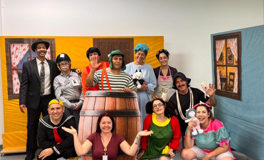 Peça teatral aborda segurança do paciente no Hospital Infantil Waldemar Monastier