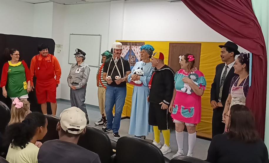 Peça teatral aborda segurança do paciente no Hospital Infantil Waldemar Monastier