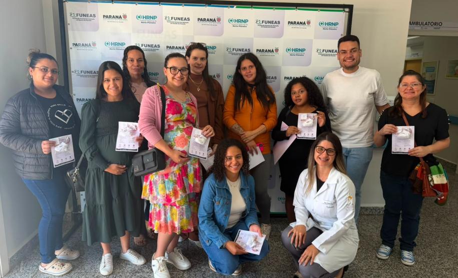 Hospital Regional do Norte Pioneiro aproxima gestantes da maternidade com visitas guiadas