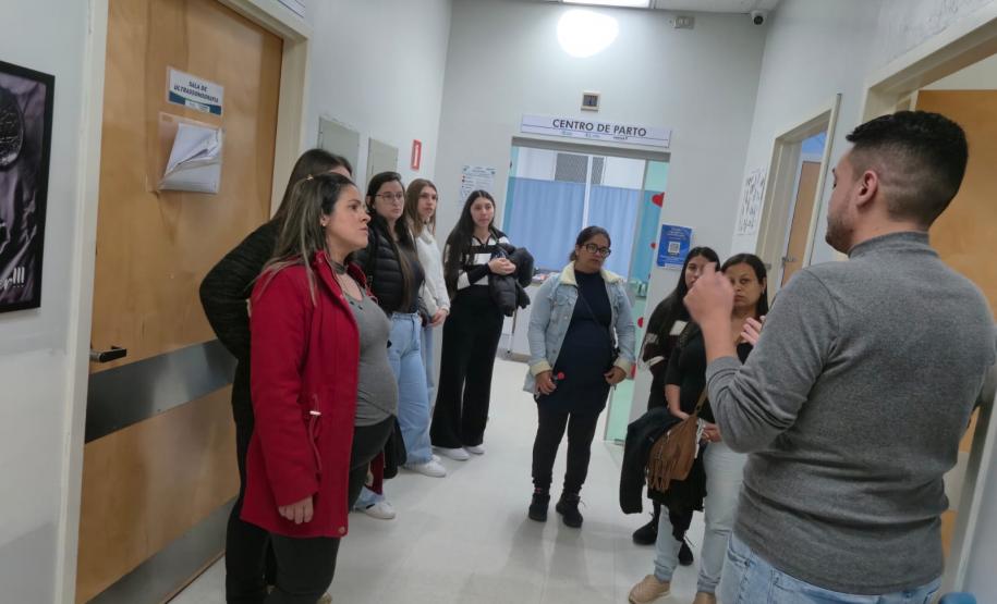 Hospital Regional do Norte Pioneiro aproxima gestantes da maternidade com visitas guiadas
