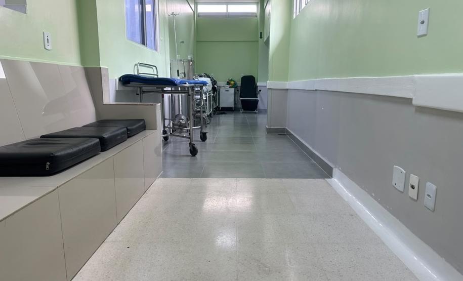 Pronto-socorro do Hospital Zona Sul de Londrina passa por reforma e recebe melhorias na estrutura