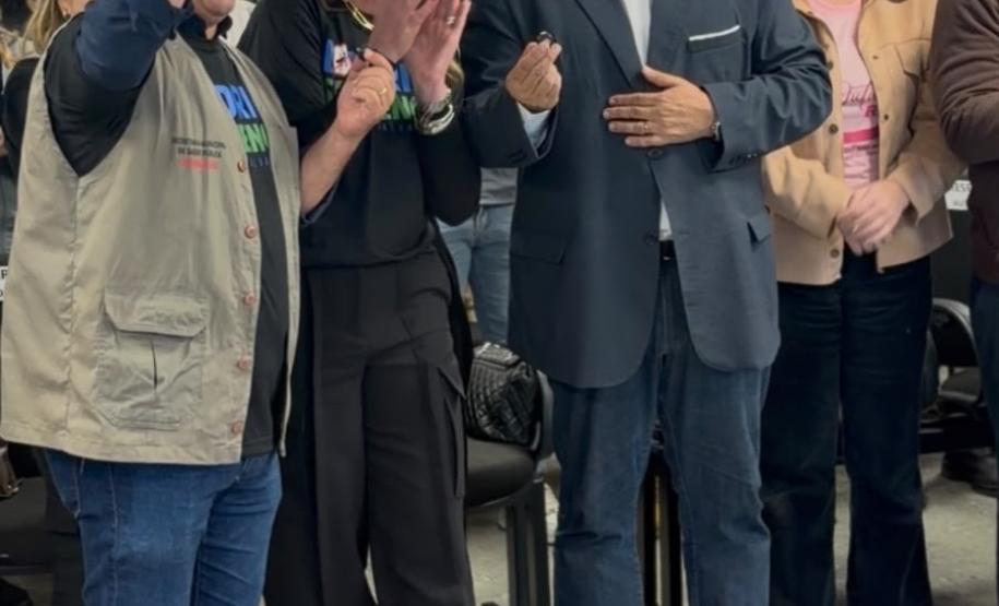 Secretário César Neves participa da soltura de Wolbitos para ampliar prevenção contra dengue e outras arboviroses em Londrina