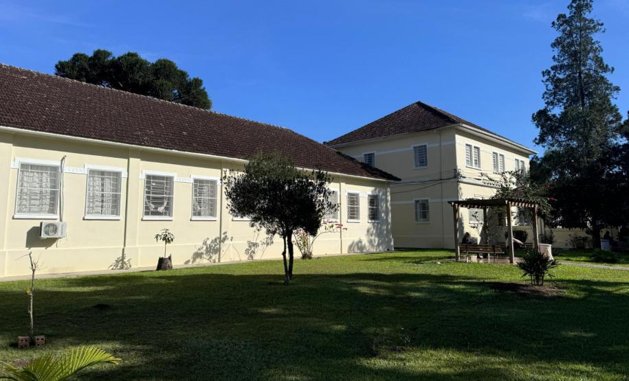 Prédio de construção do hospital
