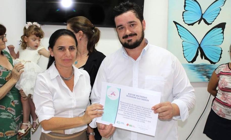 O Hospital Regional do Sudoeste Walter Alberto Pecoits inaugurou nesta segunda-feira (28) um espaço para receber as mães durante a internação de seus filhos nas Unidades de Terapia Intensiva Neonatal (UTIN) e na Unidade de Cuidados Intensivos Neonatal (UCIN).