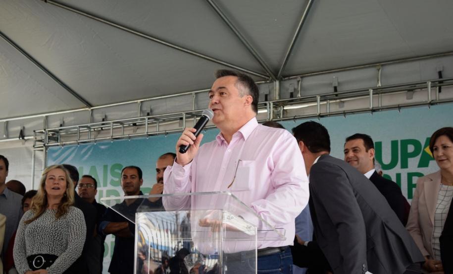 O secretário de Estado da Saúde, Beto Preto, participou da inauguração da Unidade de Pronto Atendimento (UPA) 24 horas de Piraquara, na Região Metropolitana de Curitiba, nesta sexta-feira (27).