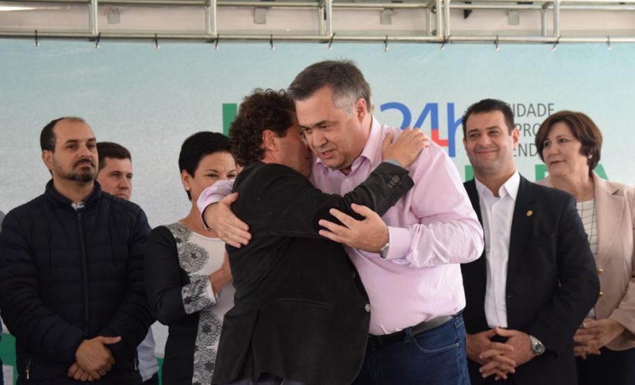 O secretário de Estado da Saúde, Beto Preto, participou da inauguração da Unidade de Pronto Atendimento (UPA) 24 horas de Piraquara, na Região Metropolitana de Curitiba, nesta sexta-feira (27).