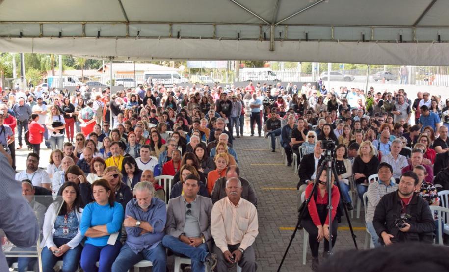 O secretário de Estado da Saúde, Beto Preto, participou da inauguração da Unidade de Pronto Atendimento (UPA) 24 horas de Piraquara, na Região Metropolitana de Curitiba, nesta sexta-feira (27).