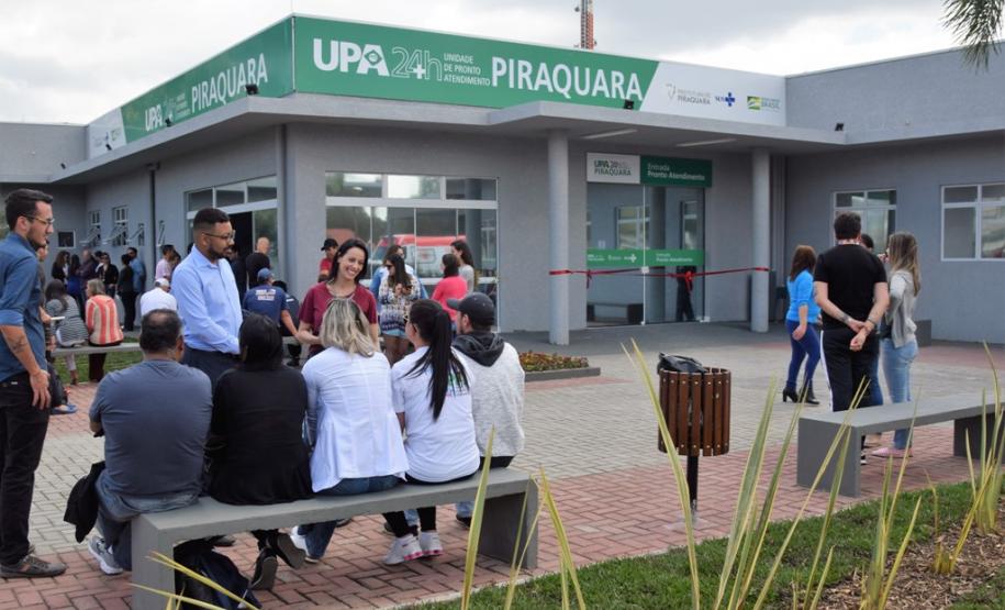 O secretário de Estado da Saúde, Beto Preto, participou da inauguração da Unidade de Pronto Atendimento (UPA) 24 horas de Piraquara, na Região Metropolitana de Curitiba, nesta sexta-feira (27).
