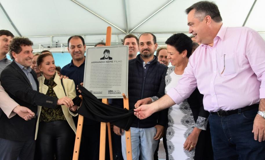 O secretário de Estado da Saúde, Beto Preto, participou da inauguração da Unidade de Pronto Atendimento (UPA) 24 horas de Piraquara, na Região Metropolitana de Curitiba, nesta sexta-feira (27).