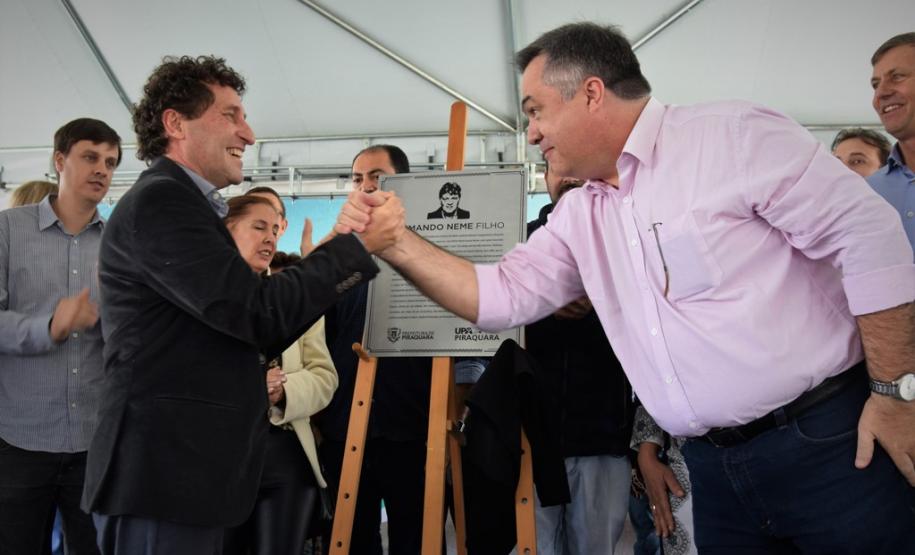 O secretário de Estado da Saúde, Beto Preto, participou da inauguração da Unidade de Pronto Atendimento (UPA) 24 horas de Piraquara, na Região Metropolitana de Curitiba, nesta sexta-feira (27).