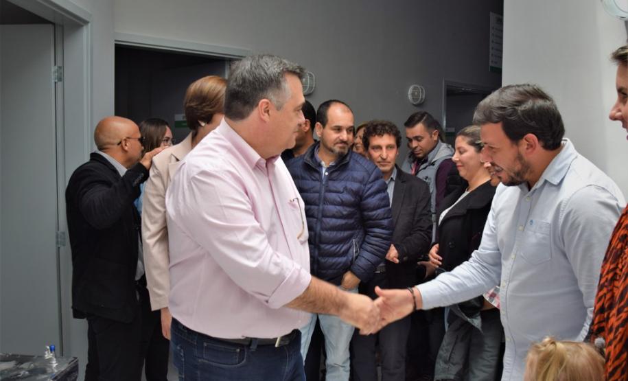 O secretário de Estado da Saúde, Beto Preto, participou da inauguração da Unidade de Pronto Atendimento (UPA) 24 horas de Piraquara, na Região Metropolitana de Curitiba, nesta sexta-feira (27).