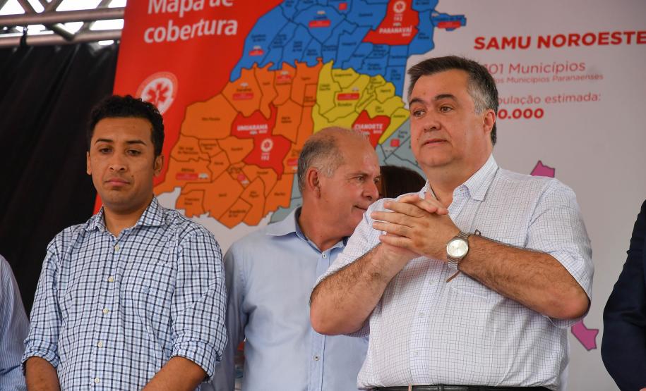 Região Noroeste recebe 30 novas ambulâncias do Samu