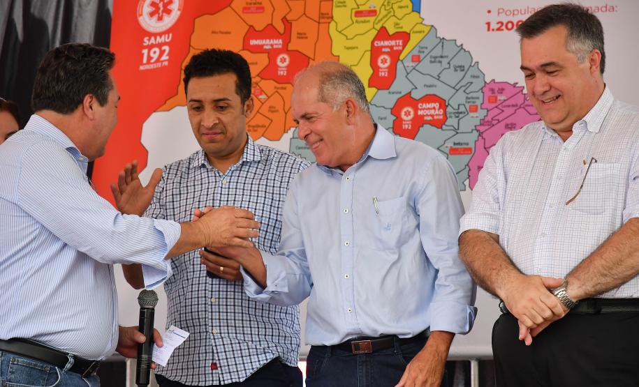 Região Noroeste recebe 30 novas ambulâncias do Samu