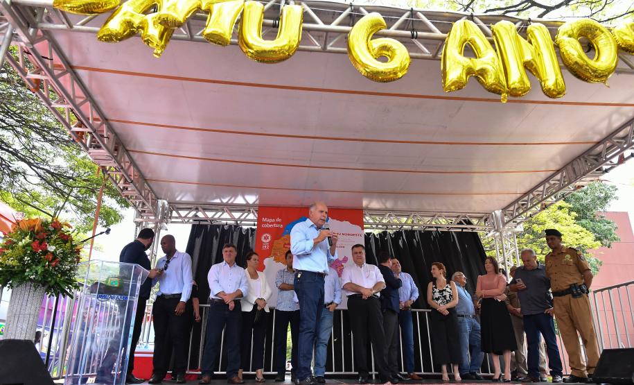 Região Noroeste recebe 30 novas ambulâncias do Samu