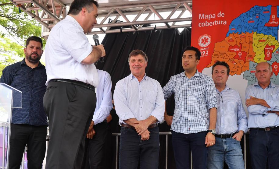 Região Noroeste recebe 30 novas ambulâncias do Samu