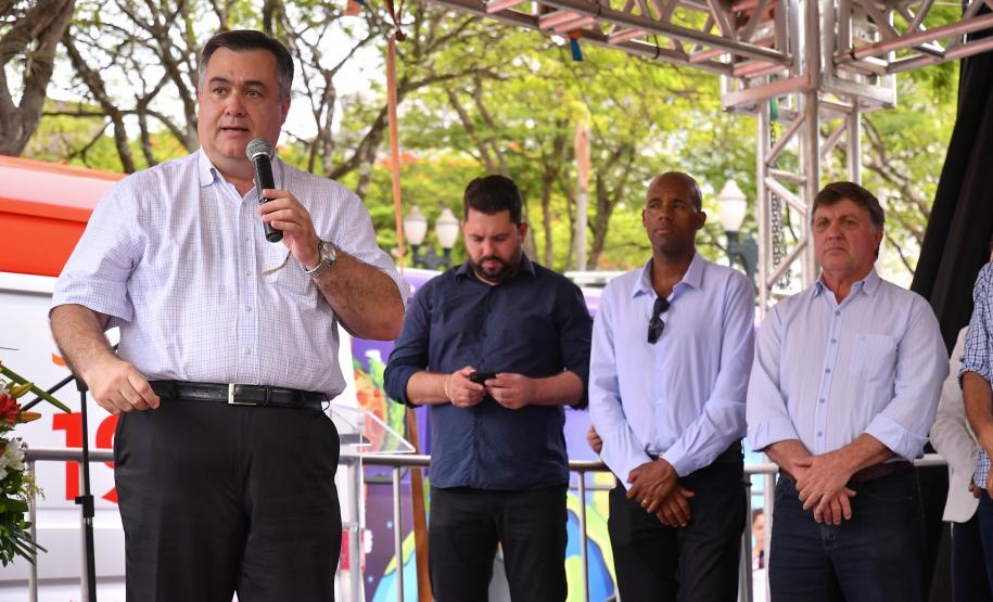 Região Noroeste recebe 30 novas ambulâncias do Samu