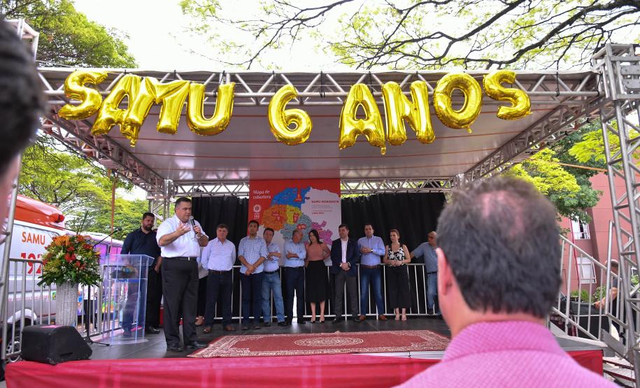 Região Noroeste recebe 30 novas ambulâncias do Samu