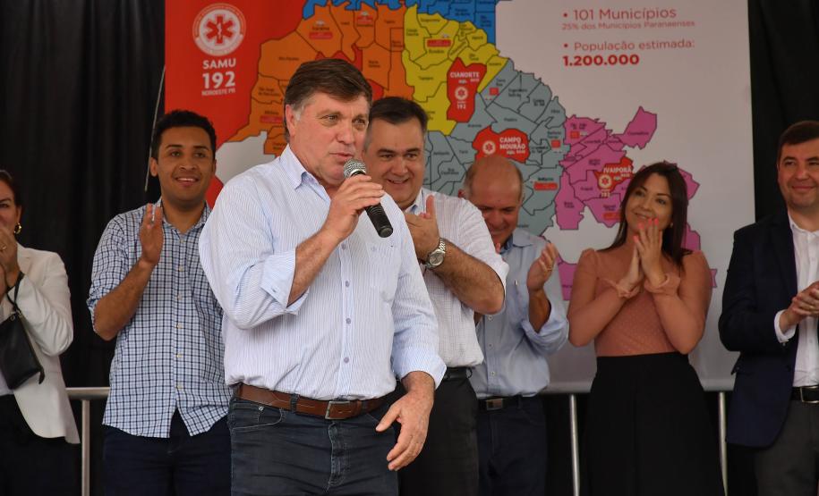 Região Noroeste recebe 30 novas ambulâncias do Samu