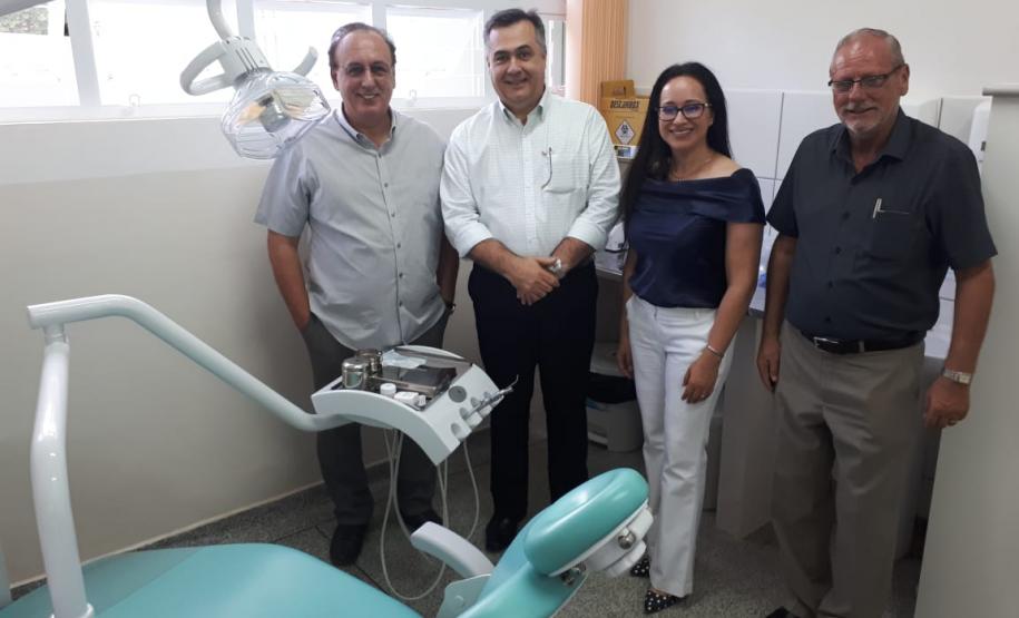 Secretário participa de entrega de UBS e visita hospital em Rio Negro