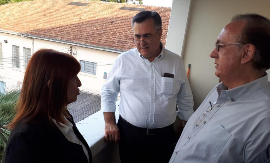 Secretário participa de entrega de UBS e visita hospital em Rio Negro