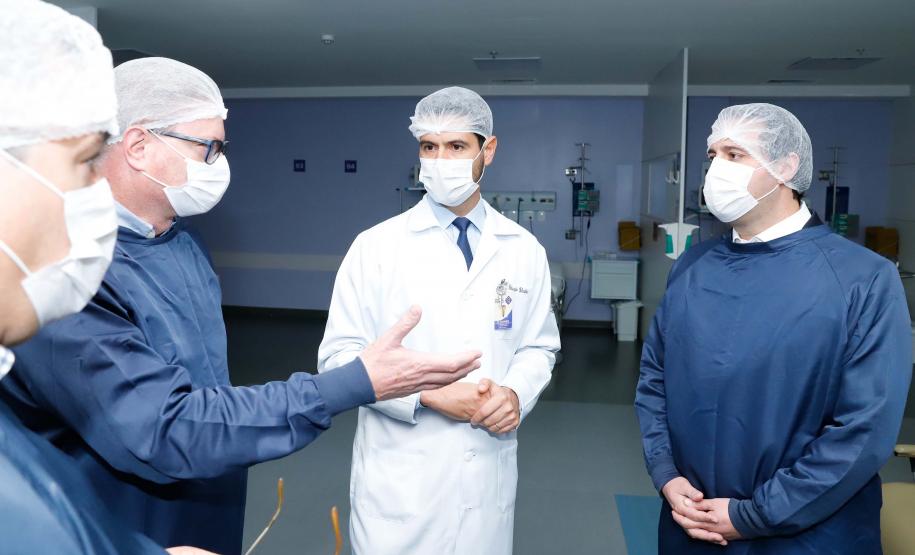 Governo do Paraná amplia estrutura hospitalar contra a Covid-19