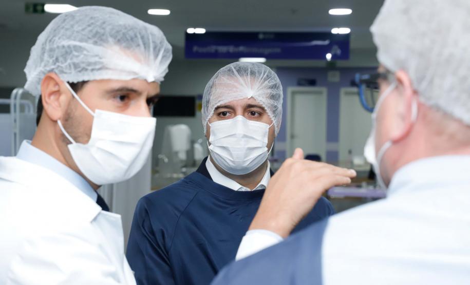 Governo do Paraná amplia estrutura hospitalar contra a Covid-19