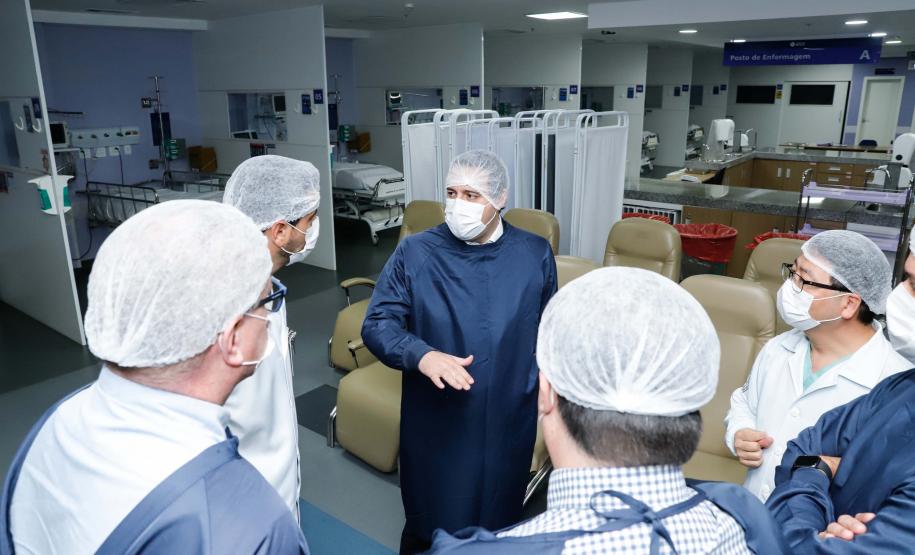 Governo do Paraná amplia estrutura hospitalar contra a Covid-19