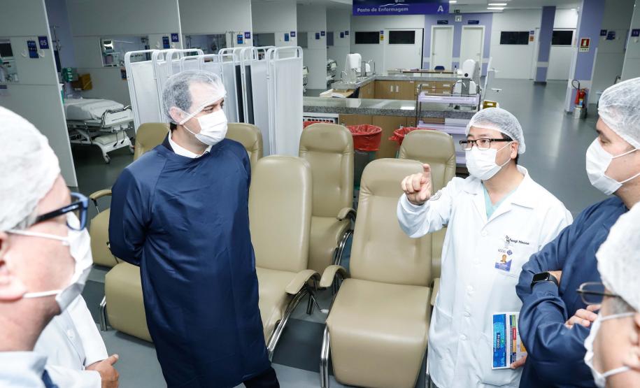 Governo do Paraná amplia estrutura hospitalar contra a Covid-19