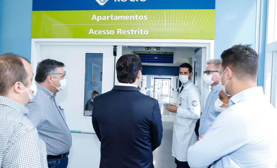 Governo do Paraná amplia estrutura hospitalar contra a Covid-19