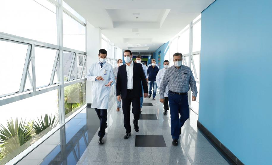 Governo do Paraná amplia estrutura hospitalar contra a Covid-19