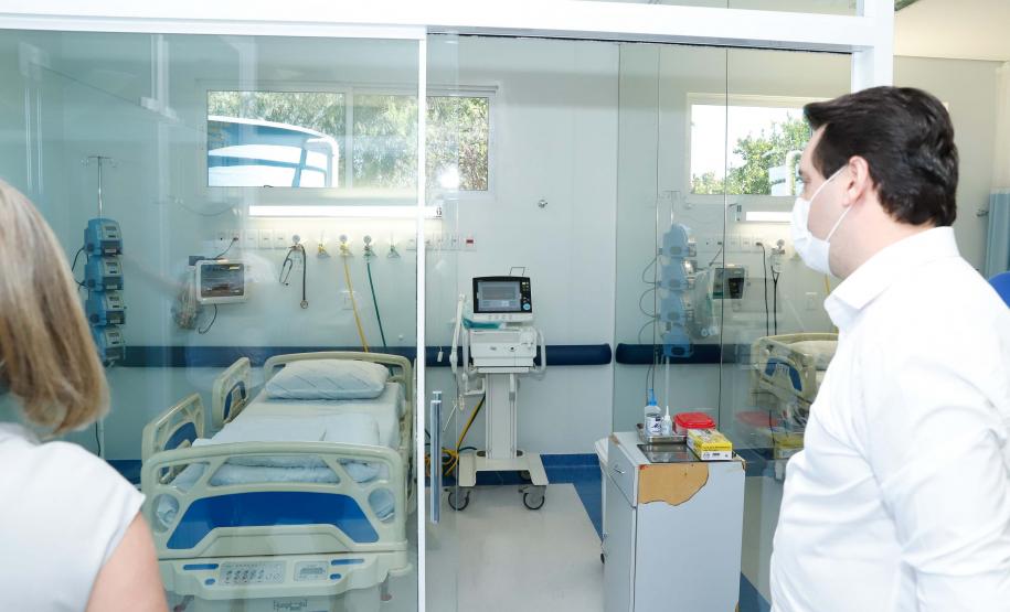 Hospital Regional do Norte Pioneiro ganha dez leitos de UTI