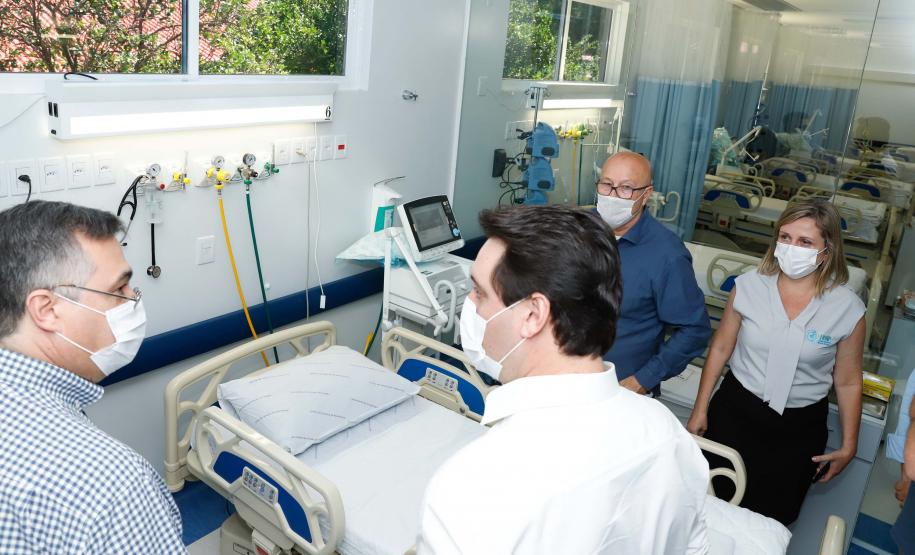 Hospital Regional do Norte Pioneiro ganha dez leitos de UTI