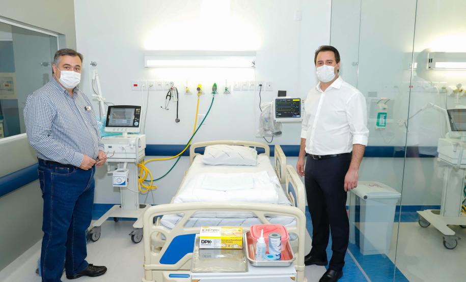 Hospital Regional do Norte Pioneiro ganha dez leitos de UTI