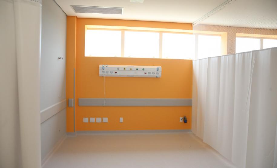 Instalações do Hospital Regional de Ivaiporã que terá 104 leitos, sendo 10 reservados para Unidade de Terapia Intensiva (UTI), centro cirúrgico e enfermarias.  Ivaipora, 14/04/2020 - Foto: Geraldo Bubniak/AEN